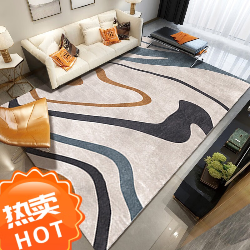 卓硕（ZHUOSHUO） 地暖垫石墨烯电热地毯碳晶双人地热垫加热垫家用取暖器发热地毯 H08清新-智能温控 200厘米x250厘米 智能温控