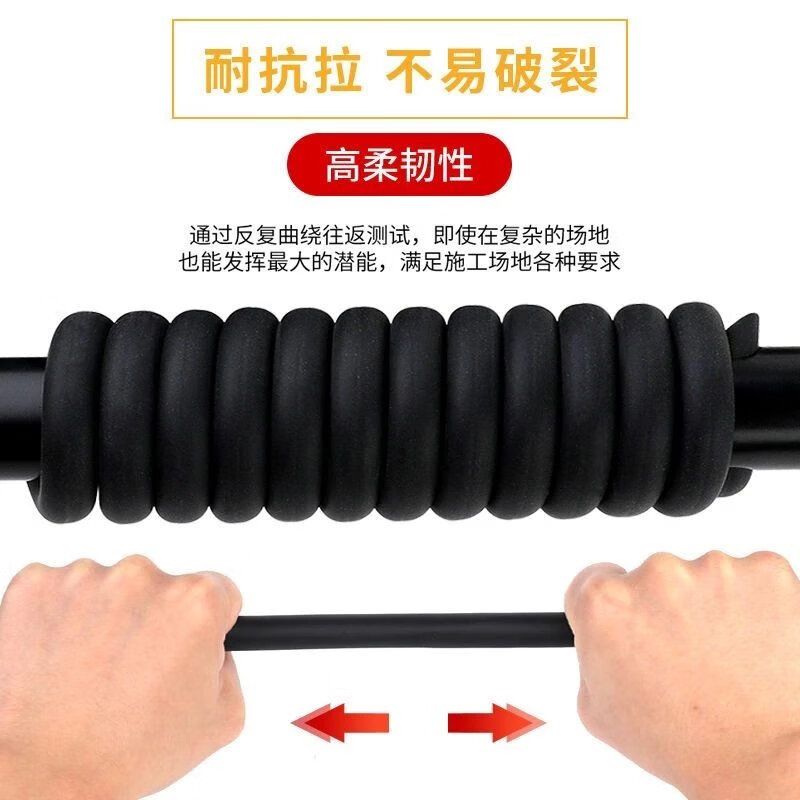 【精选】工程RVV电源线2芯3芯1.52.546平方三相电缆监控护套线家 国标2芯X1.5平方2000W+插头插座 35m