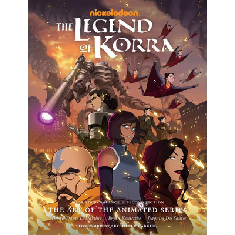 预订 the legend of korra: the art of the animated.
