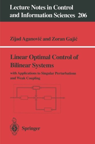 预订 linear optimal control of bilinear systems