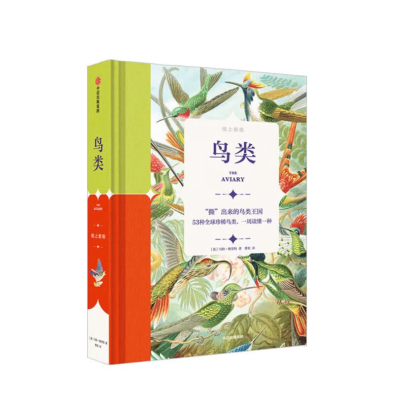 纸上景观 鸟类 成人系列 中信书店