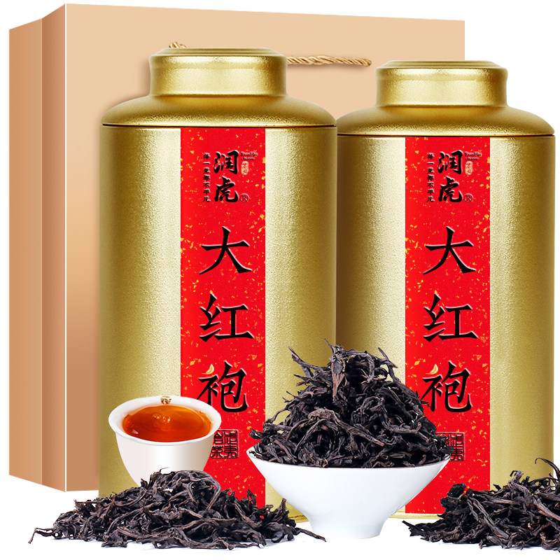 润虎乌龙茶价格历史，购买润虎大红袍乌龙茶礼盒装320g，享健康生活！|查询乌龙茶价格最低