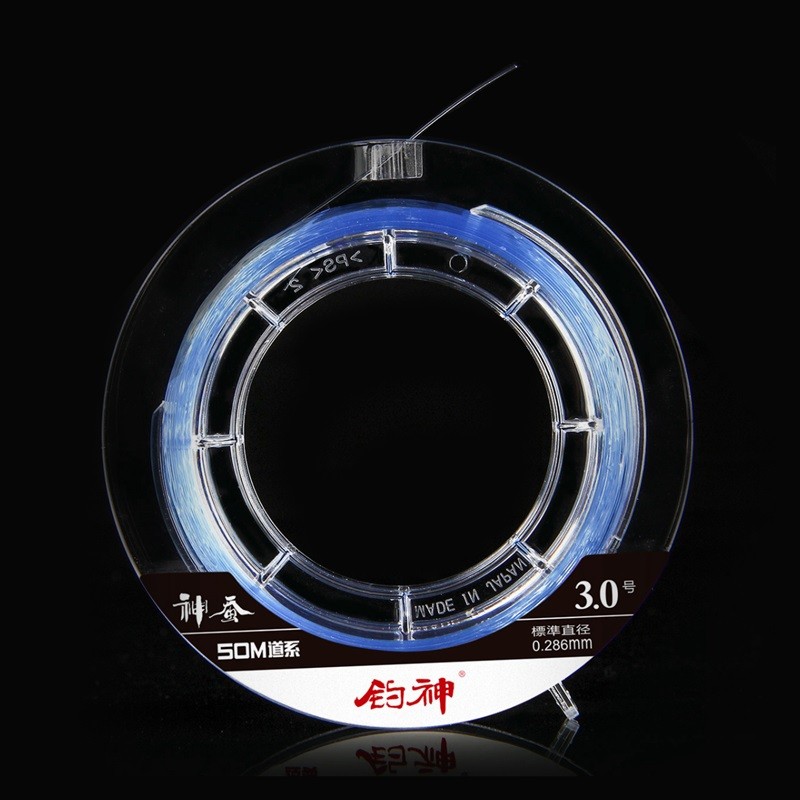 釣神（DIAOSHEN） 魚線神蠶主線子線強(qiáng)拉力原絲漁具垂釣用品漁線尼龍線50米釣線 【50M】道系主線2.0