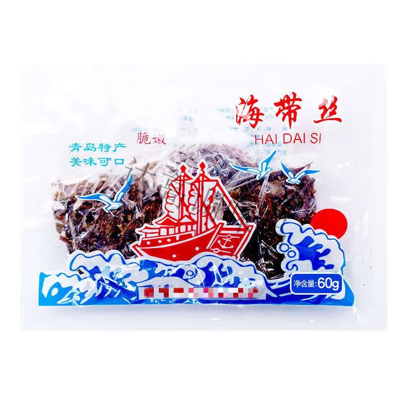 海带丝零食开袋即食香辣干小包青岛特产老式怀旧下饭菜小时候 海带丝