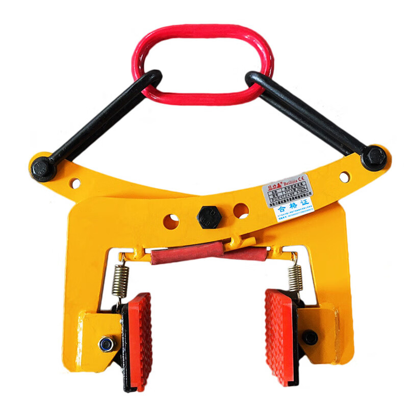 韩宝佳路沿石材夹具大理石板夹大板吊夹钳水泥板夹路沿石夹水沟盖板吊