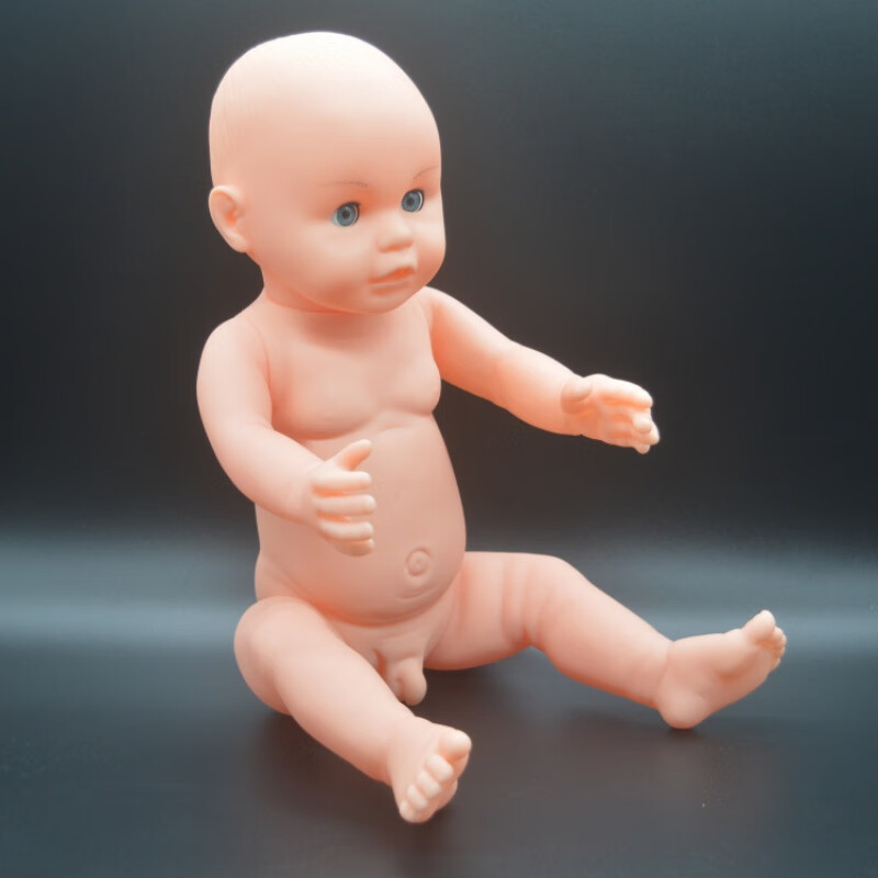 光身男娃娃 50厘米可入水洗澡抚触按摩娃娃
