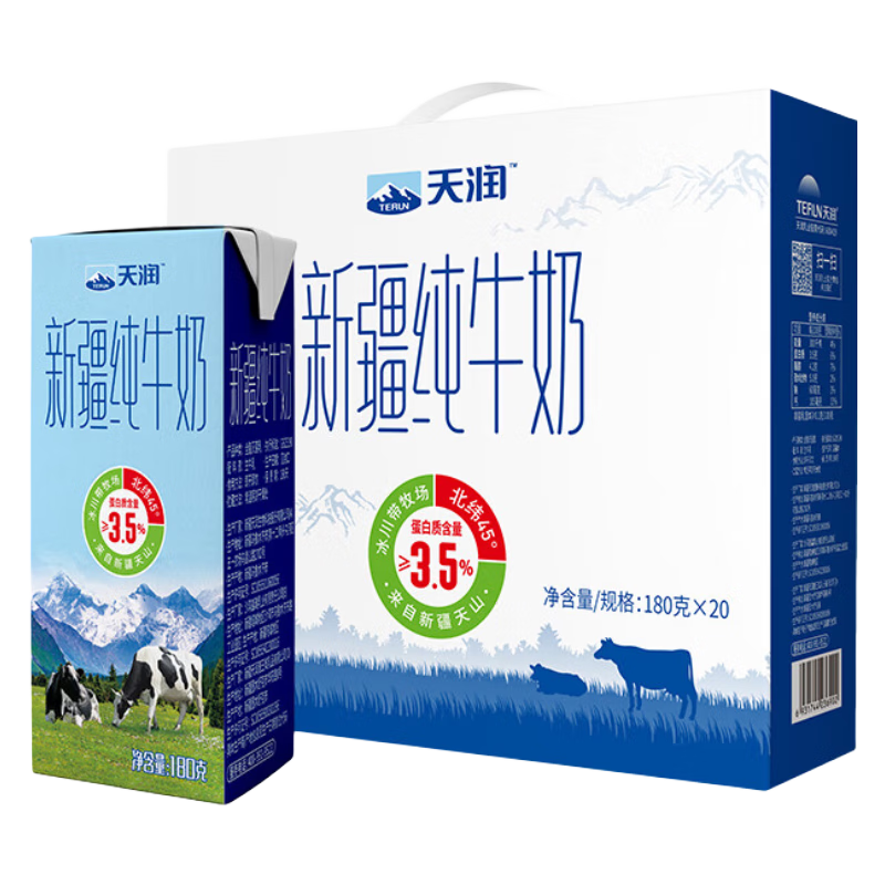 【天润牛奶】历史价格走势,品质有保障的选择
