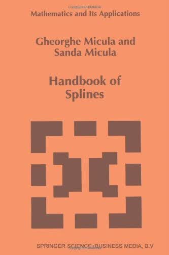 预订 Handbook of Splines