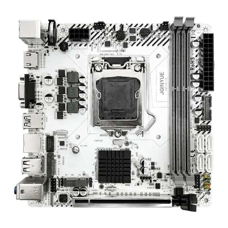 精粤b85升h97迷你主板1150针主板ddr3wifi接口i3/i5 4590 i7 4790
