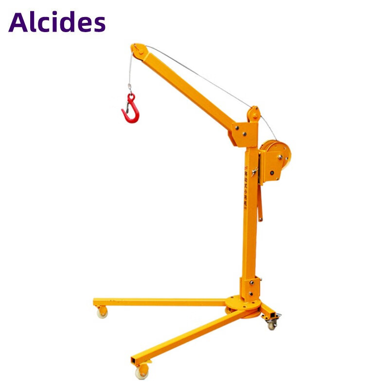 装车吊机移动便捷式可折叠手摇吊机家用手动小型吊车升降吊机起重提升