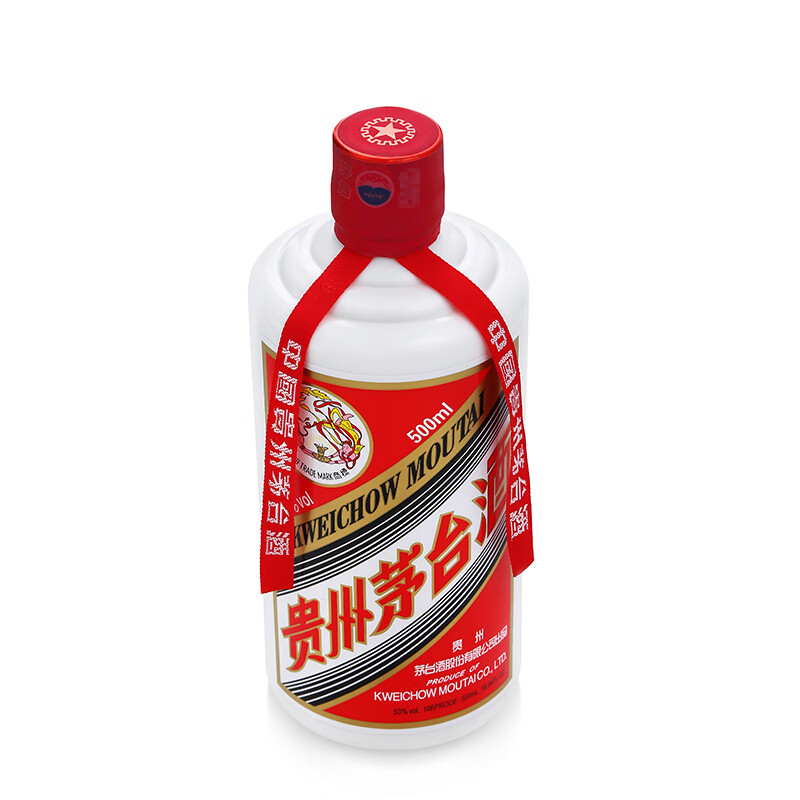 茅台（MOUTAI）2023年 飞天 酱香型白酒 53度 500ml 单瓶装