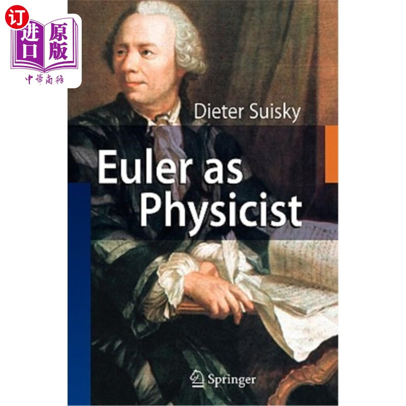 海外直订euler as physicist 欧拉是物理学家