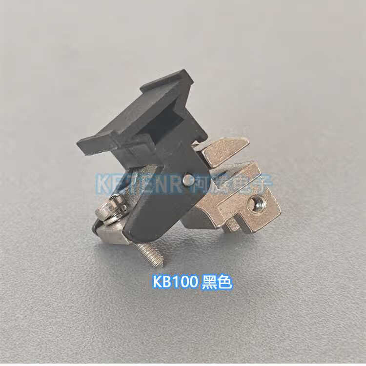 19英寸铝合金机箱 cpci插箱配件 cpci面板 助拔器 起拔器 kb100黑色