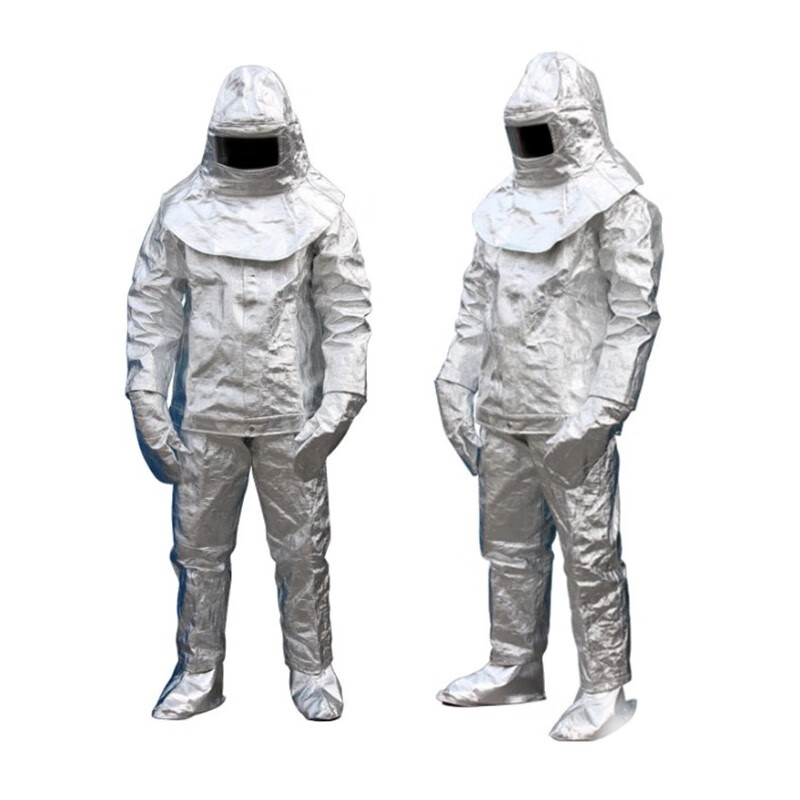 劳卫士 lws-003铝箔分体防火隔热服套装耐磨防喷溅防高温防辐射热300