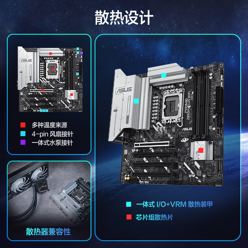 华硕 PRIME Z890M-PLUS WIFI 图 5