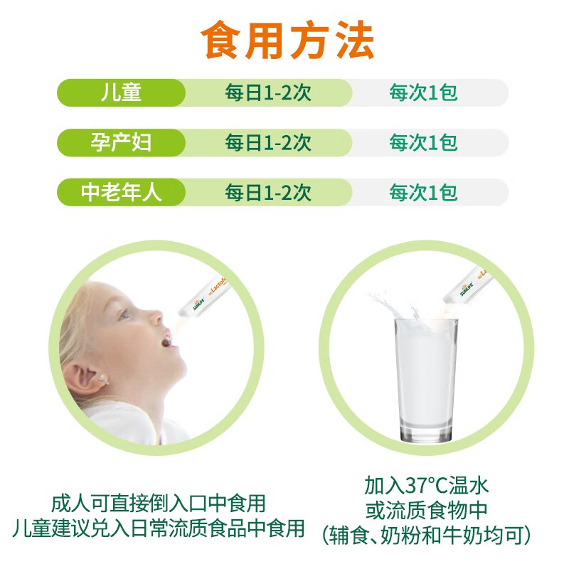 生命阳光乳铁蛋白粉经典版儿童免疫球蛋白乳清蛋白质益生元孕妇营养品 乳铁蛋白经典款单罐40袋