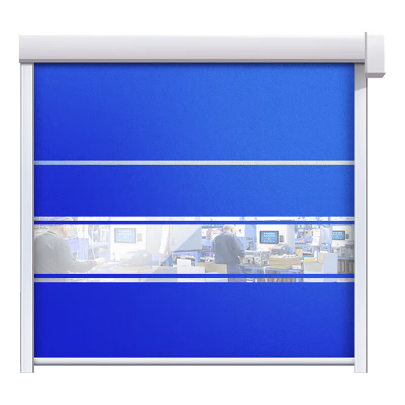 昂成 pvc快速快速门软质室内快速门厂房隔断简易门折叠门保温防尘洁净