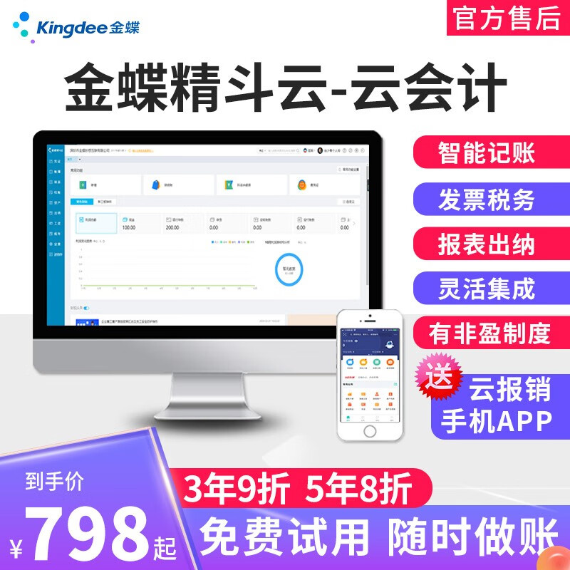 金蝶云会计在线记账好用吗？插图
