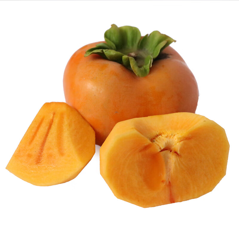 2021新鲜脆柿子云南保山品种甜柿水果收到免催熟现货大果 甜脆柿子6斤