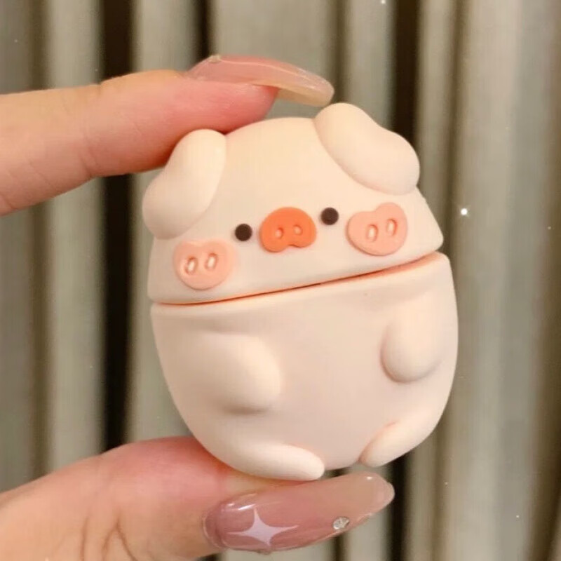 海龟爸爸麦和迷你吉吉猪润唇膏创意可爱猪猪润唇膏学生高颜值保湿 高