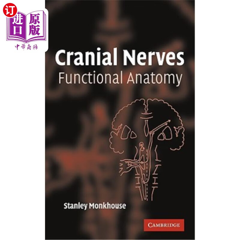 海外直订医药图书cranial nerves: functional anatomy 颅神经