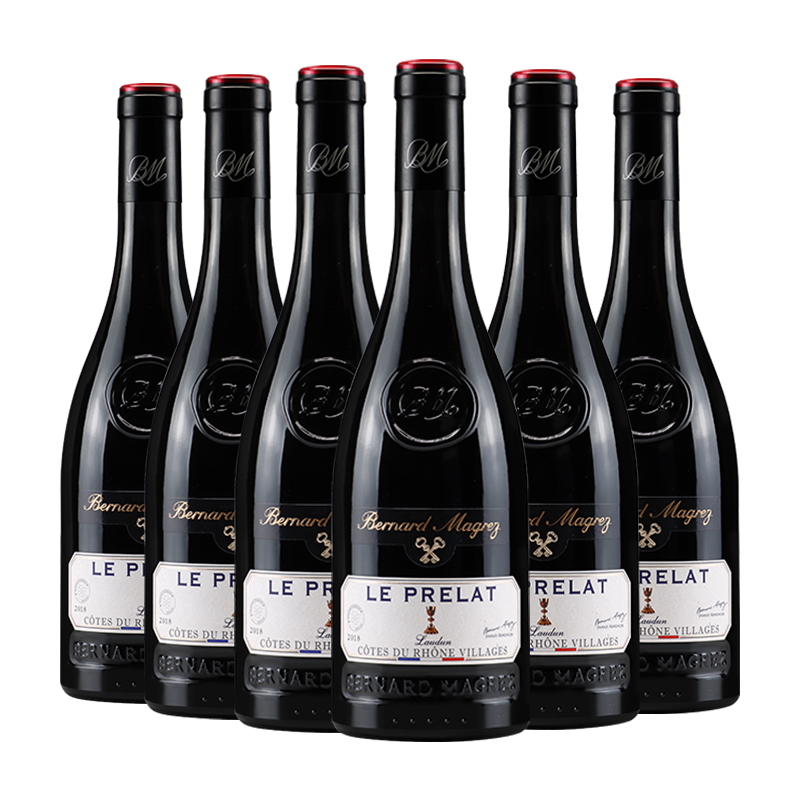 贝玛格雷(bernard magrez)法国原瓶进口大主教干红葡萄酒 罗纳河谷