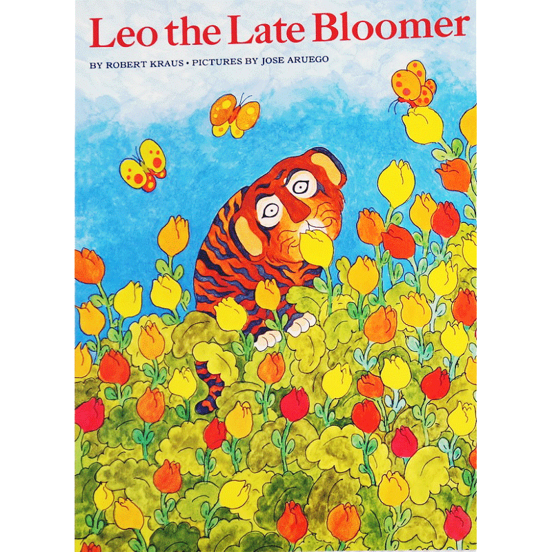 英文原版 Leo the Late Bloomer 阿虎开窍了 廖彩杏有声书单 经典绘本 名家 Jose Aruego 平装图画故事书
