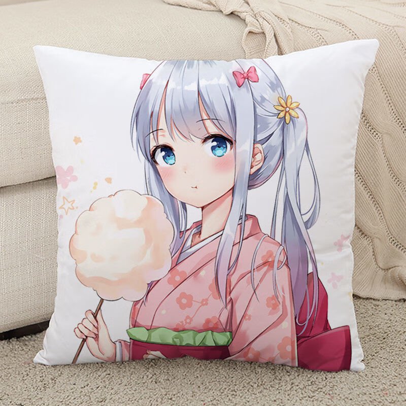 埃罗芒阿老师抱枕 和泉纱雾周边抱枕埃罗芒阿老师定制动漫二次元玩偶