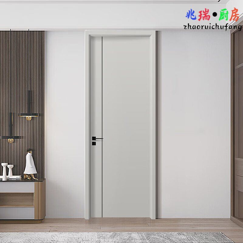 碳晶室内门房门实木复合卧室门套装门生态门木门安装 2024年流行新款