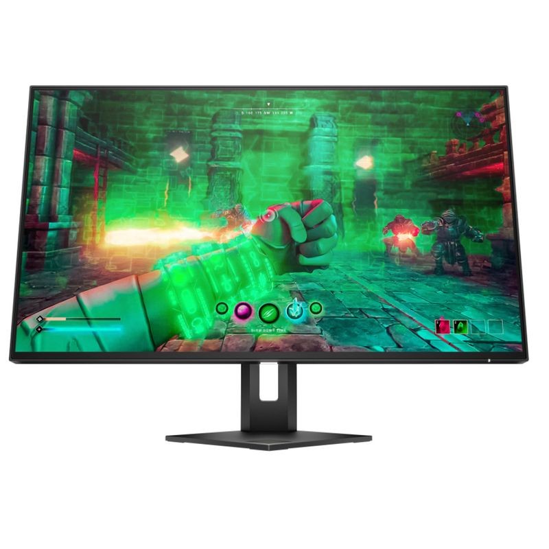惠普（HP）OMEN 27u 4K超高清游戏显示器 护眼抗眩光144HZ AMD Freesync 黑色 暗影精灵 集成扬声器 27英寸