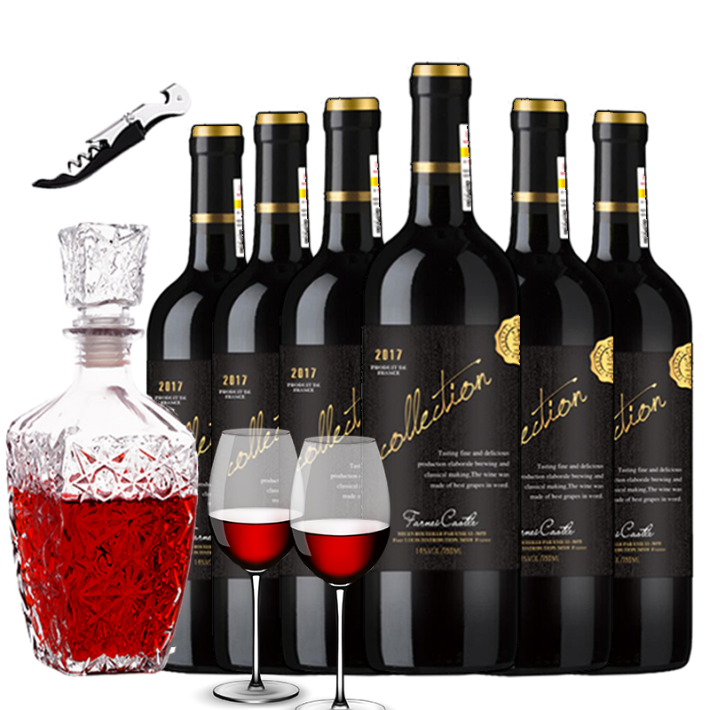 法国原瓶进口方尼堡（FarneiCastle）1987系列珍藏级14度干红葡萄酒 750ml*6瓶 整箱6支简装