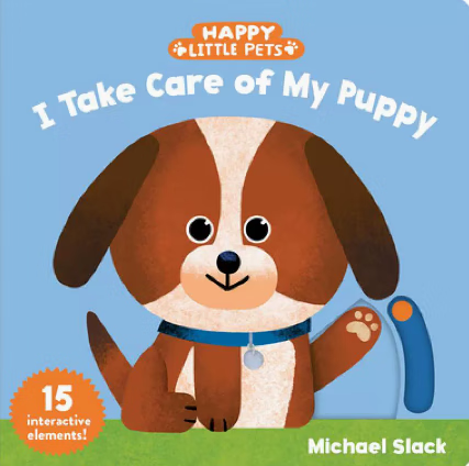 预订 英文原版 happy little pets i take care of my puppy 快乐的小