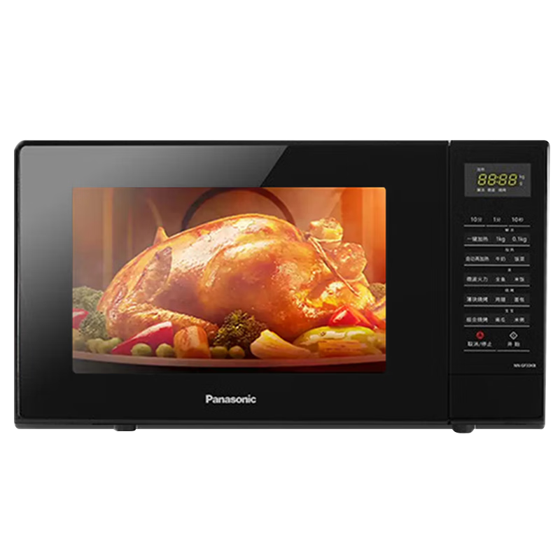 松下（Panasonic）微波炉烤箱一体机智能家用微波炉多功能烤箱23升NN-GF33KBXP