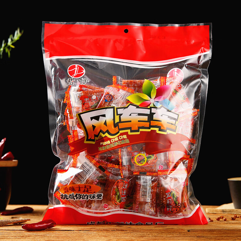 蜜叫重庆特产风车车辣条香辣大刀肉儿时休闲零食品学生办公小吃 风车