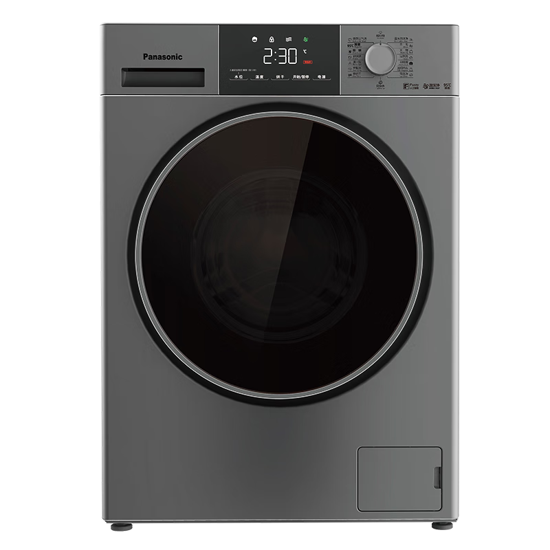 ���£�Panasonic��ϴ��һ��10kgȫ�Զ���Ͳϴ�»�BLDC��Ƶ�����ĭ������ϴ���³���˫��������м����� ��ɫ XQG100-ND1MT