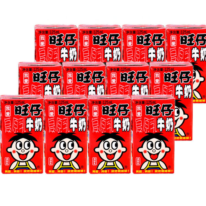 仔牛奶 125ml*24盒 多规格整箱盒装罐装儿童早餐奶牛奶酸奶风味奶礼