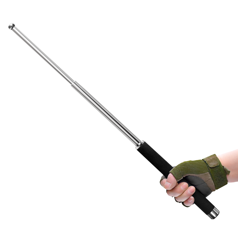 夜霸途伸缩棍 甩鞭棍甩甩防身棍三节棍子男女自卫防狼棒铁棍户外防身