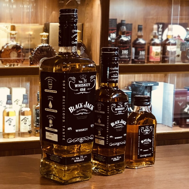 官方直销】黑杰克(black jack)洋酒 乌克兰原瓶原装进口 调配型威士忌