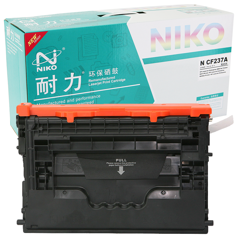 niko 耐力 N CF237A 硒鼓 无芯片 11000页 黑色 单支装