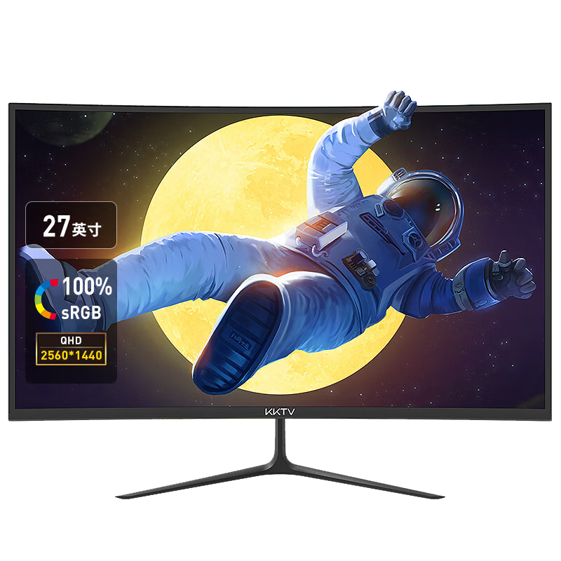 KKTV 27Ӣ�� 2K�߷� 165Hz����R1800��ʾ�� K27G1CQ �羺��Ϸȫ���� �ɱڹ� 599Ԫ