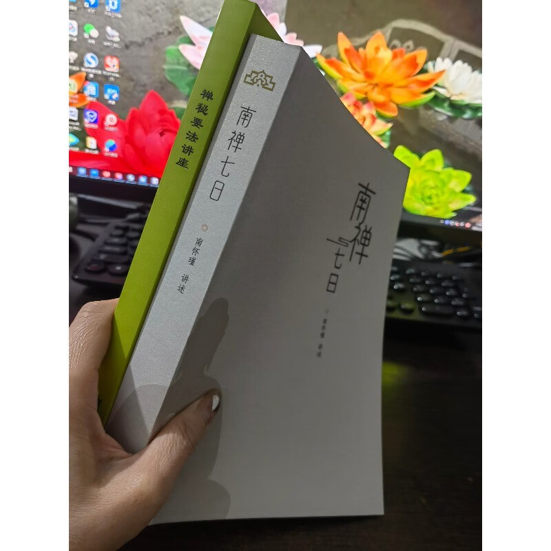 正版 南禅七日16开本 493 页 +讲座16开本304页 两本合售 南怀瑾