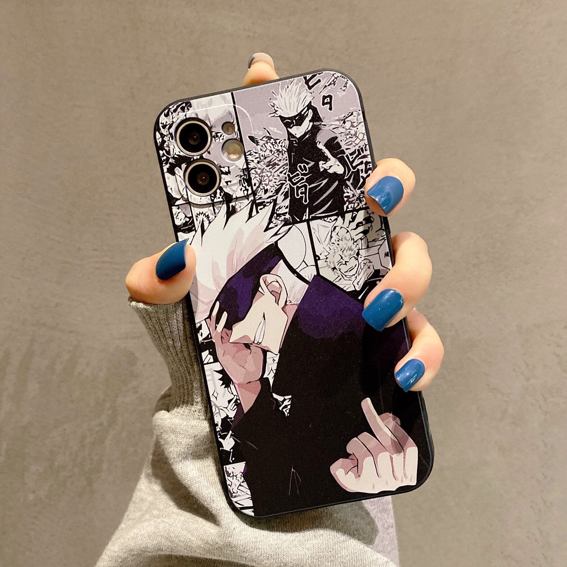 jean miss 日漫咒术回战五条悟适用苹果13手机壳iphone12pro硅胶软xs