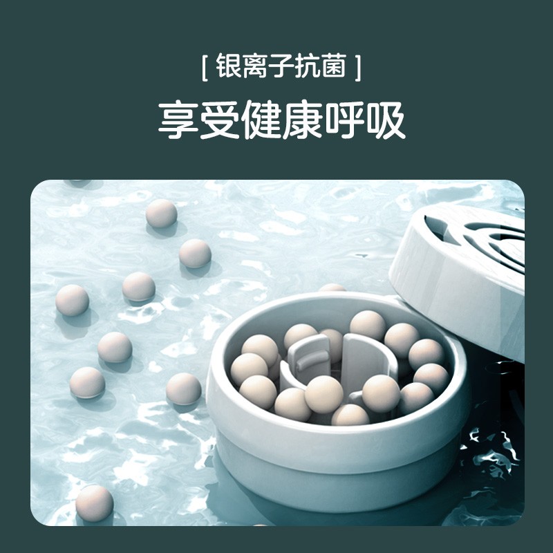 格力（GREE）加湿器 6升低噪/桌面/卧室/办公室/上加水/母婴/暖雾/软水加湿器(SFK-60X61松杉绿)