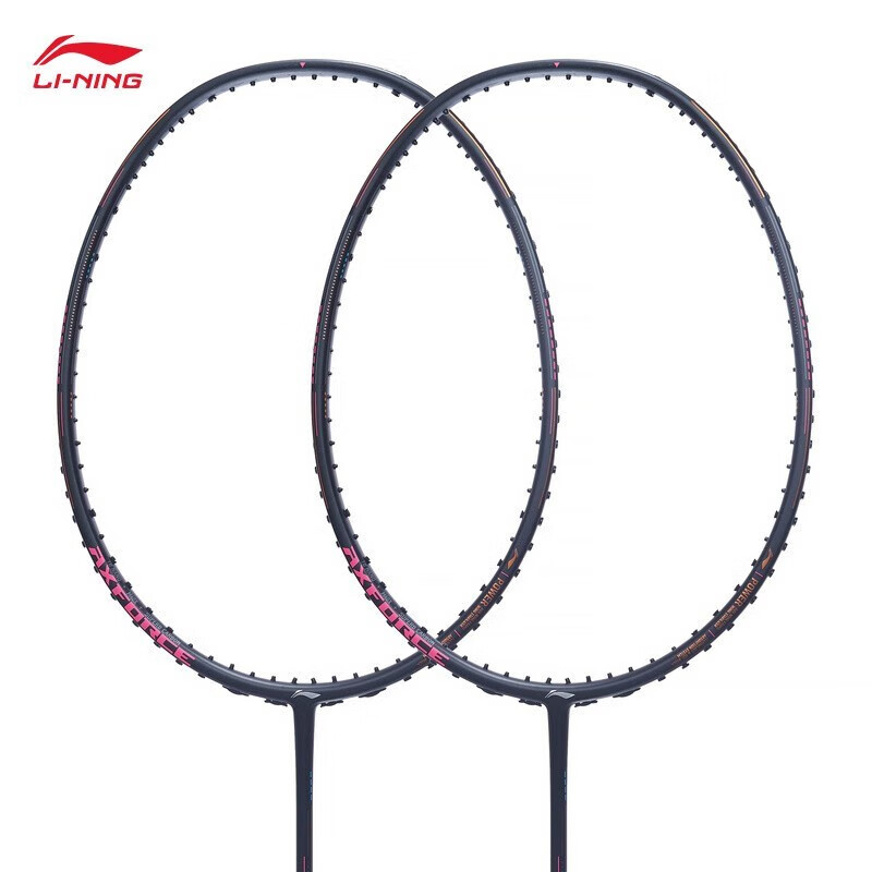 李宁（LI-NING）羽毛球拍单拍 超轻全碳素高端专业级进攻速度型比赛球拍雷霆80 雷霆80 黑金3U 【默认拉线空拍请备注】