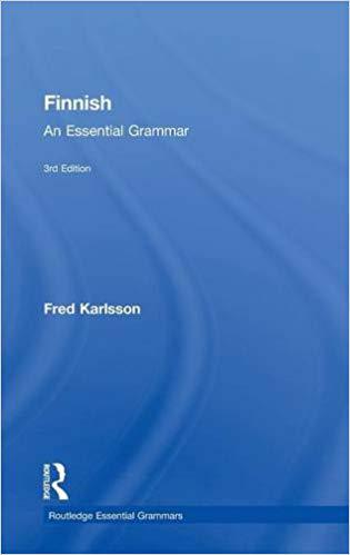 【预订】finnish: an essential grammar