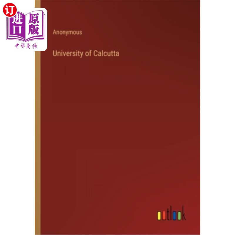 海外直订university of calcutta 加尔各答大学