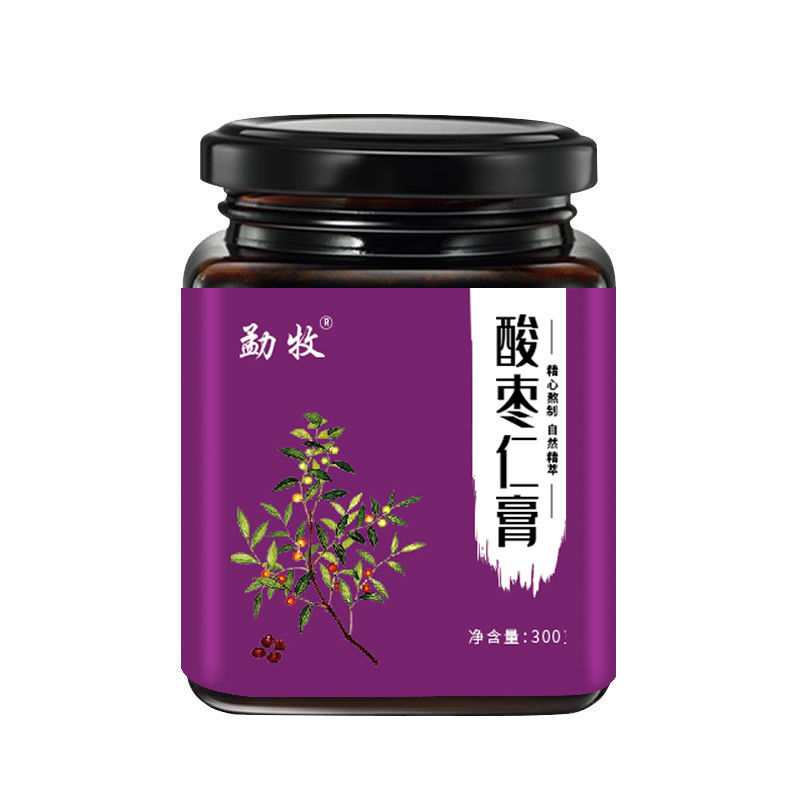 酸枣仁膏名酸枣仁百合入梦膏 睡眠酸枣仁百合膏酸枣仁草本膏 【浓缩熬