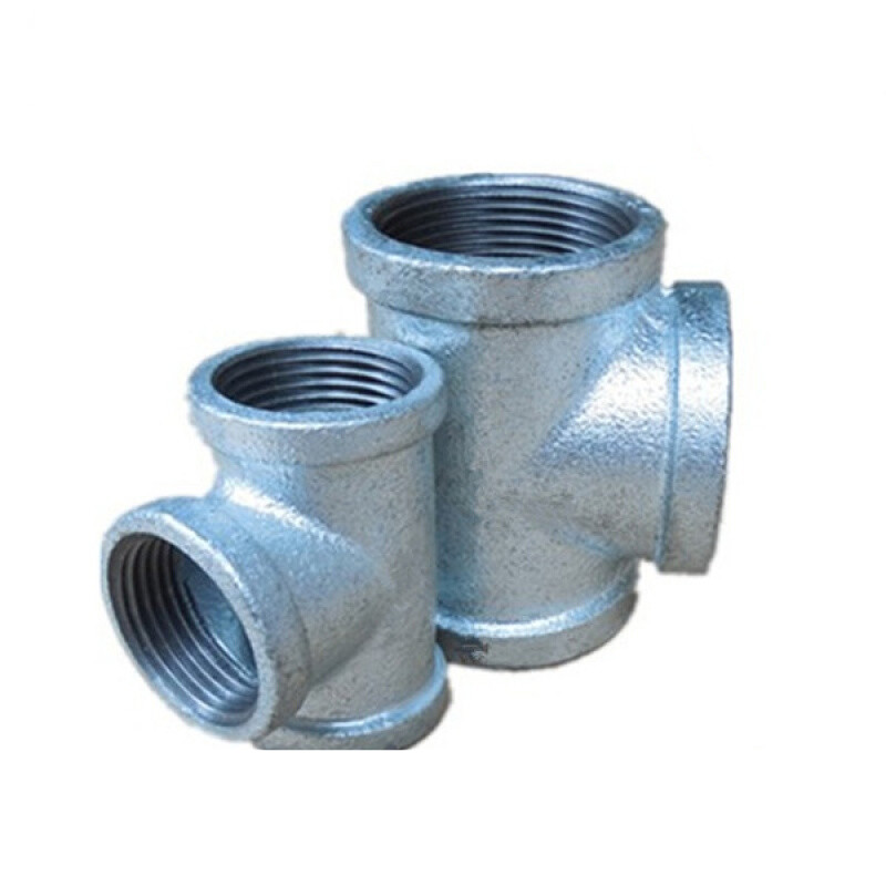零悉镀锌管接头 热镀锌4分61寸自来水管镀锌水管铁接头铁配件玛钢管件