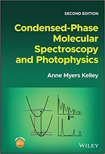 预订 condensed-phase molecular spectroscopy and photophysics
