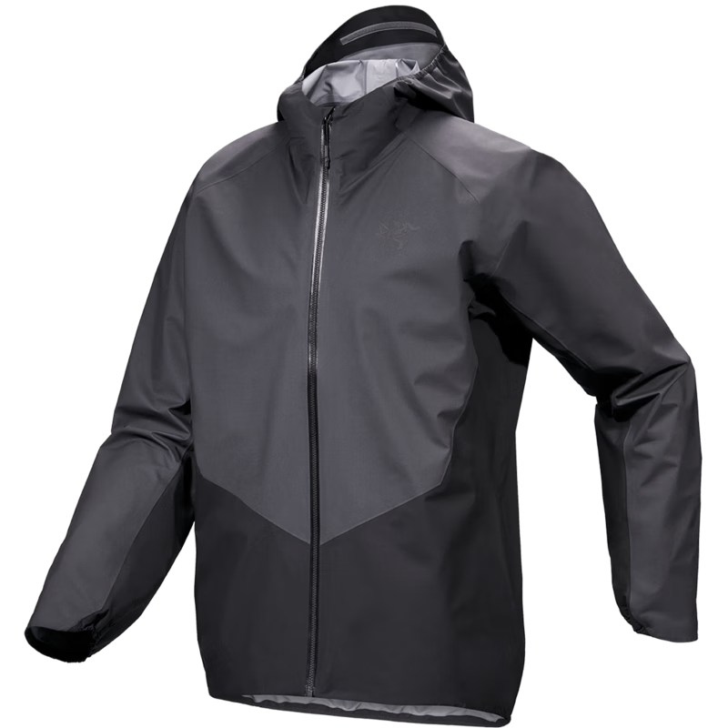 ARC'TERYX 始祖鸟 ARC’TERYX始祖鸟 NORVAN_SHELL GORE-TEX 防水 男子 冲锋衣 Graphite/Black/灰黑/黑色 M